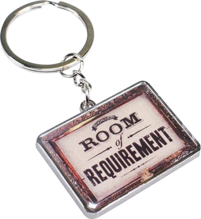 Harry Potter - The Room of Requirement - Metalen Sleutelhanger