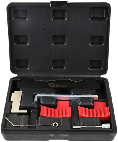 GEKO Timing gereedschapset - Geschikt voor Opel, Fiat, Alfa, Chevrolet - Inclusief koffer - Voor motoren 1.6 en 1.8