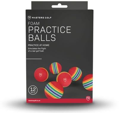 Masters 12 Foam Practice Ballen