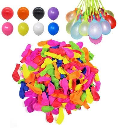 Dailygoods- Ballonnen 500 Stuks - Mini-Latexballonnen - Feestartikelen - Strandspeelgoed - Veilig Latexmateriaal - 5 Inch Grootte - Feestballonnen