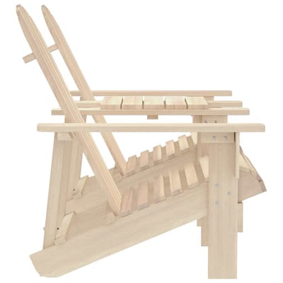 vidaXL - Tuinstoelen - Adirondack - met - tafeltje - massief - vurenhout