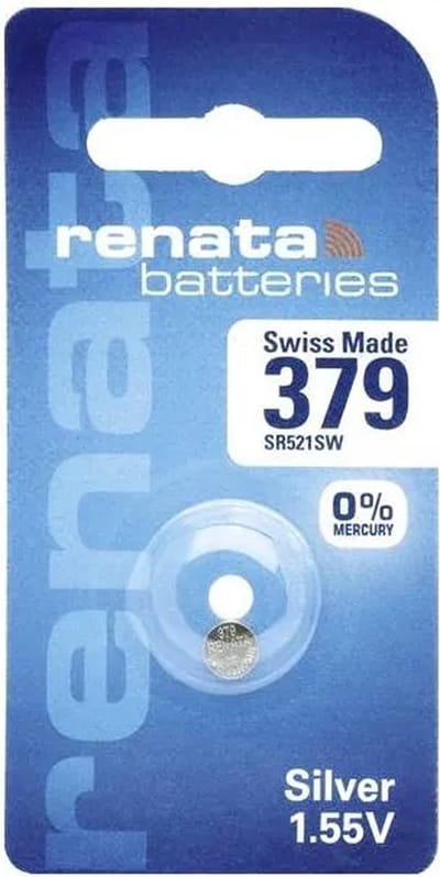 Renata SR521SW 379 Horloge Zilveroxide 10 stuks