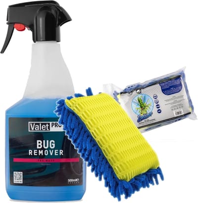 ValetPro Bug Remover set compleet met super handig Insekten sponsje!