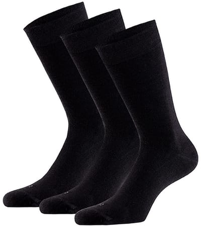 Apollo - 6-Pack - Modal Sokken - Zijdezacht - Vochtabsorberend - Heren / Dames - antraciet - 35-38 - 121461000