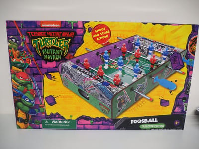 tafelvoetbalspel teenage mutant ninja turtles