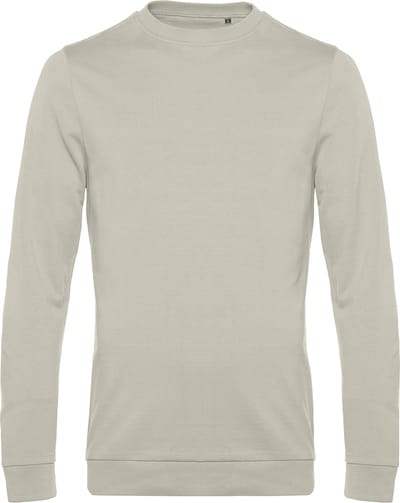 Sweater 'French Terry' B&C Collectie maat XS Grey Fog