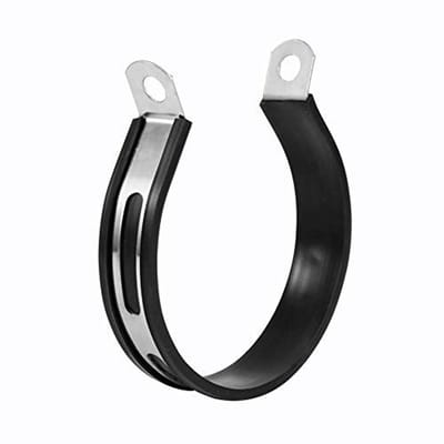 Allecto - Uitlaatpijp Bevestigingshouder - Motorfiets Silencer - Duurzaam en Robuust - 14.5 x 12.7 cm - Uitlaatclip - Geschikt voor Motorrijders - ...