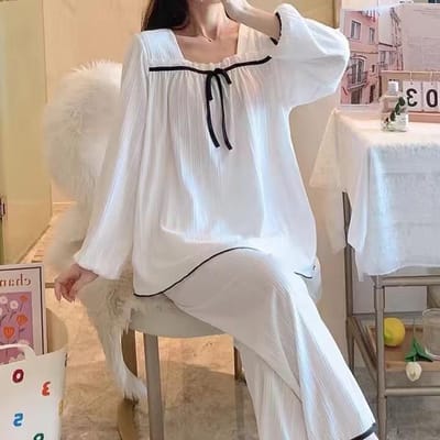 Winter Dames Warme Pyjama Set Koraal Fleece Nachtkleding Flanel Dik Cartoon Pyjama's Oversized Huiskleding Oversized Pyjama 2XL