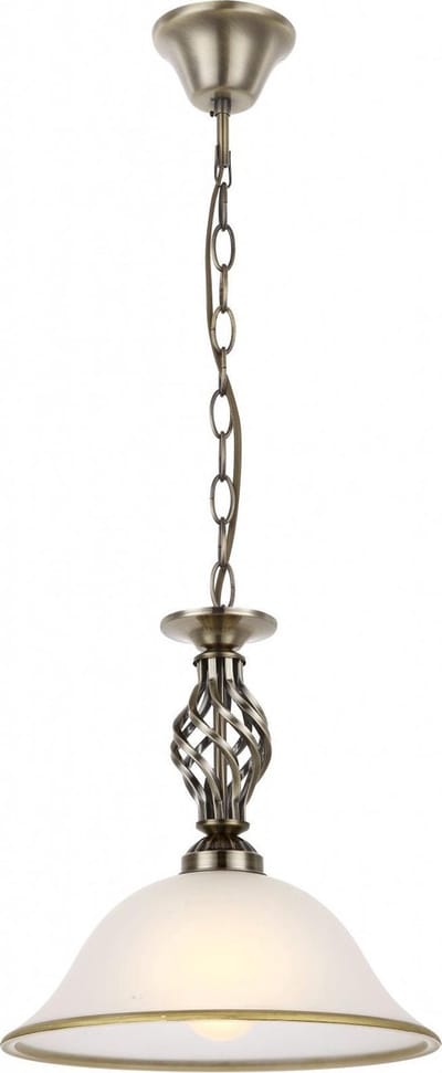 Globo - hanglamp - Odin - messing - metaal - Ø 30cm - E27 - 60208H