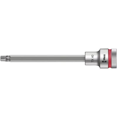 Wera 8767 C HF 05003854001 Binnen-zesrond (TX) Dopsleutel-bitinzet Houderfunctie 12.5 mm 1/2 T 40 1/2 (12,5 mm)