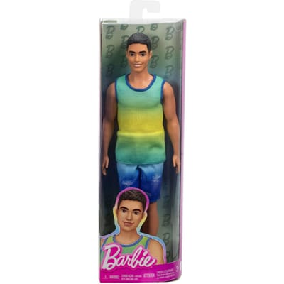 Barbie Ken Fashionistas - Blauwgroene tanktop - Modepop
