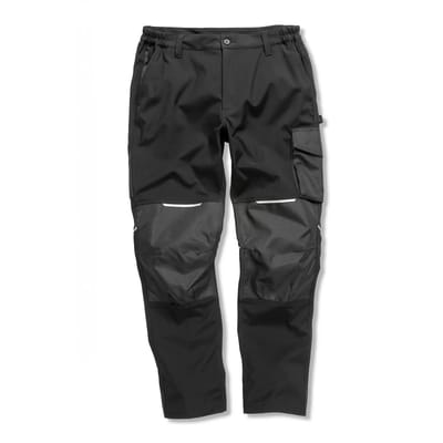 Result Slim Fit Soft Shell Work Trouser RT473 - Black - L