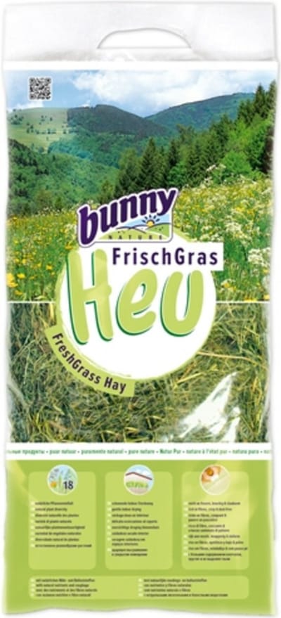 Bunny Nature Vers Gras Hooi - 2 x 3 kg - Voordeelverpakking