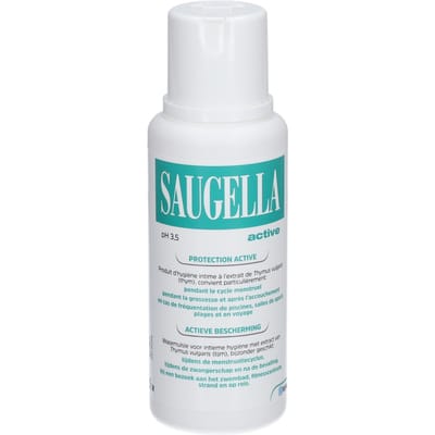 Saugella Actieve Bescherming Wasemulsie voor Intieme Hygiëne 250 Wasgel