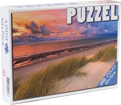 Puzzel Zeeuwse kust - Puzzel Zeeland - Zeeland - Puzzel - Legpuzzel - Puzzel 1000 stukjes - puzzels