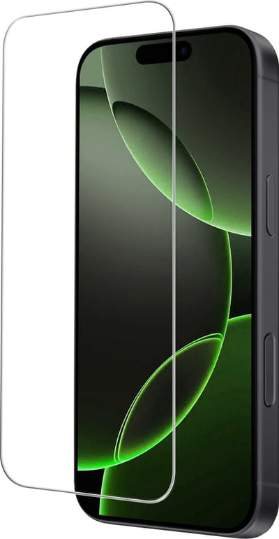 Screenprotector Geschikt voor Apple iPhone 16 Pro - Volledige Dekking - Beschermglas - Gehard Glas - Tempered Glass - Screen Protector