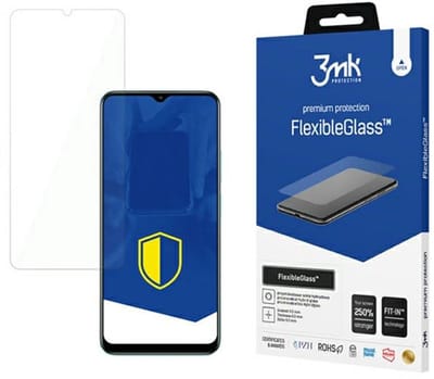 3MK FlexibleGlass Serie - Beschermingsglas voor Realme C33 - Hybride - 0.2mm