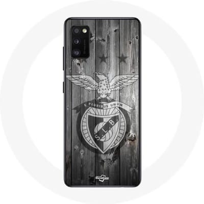 Coque - SLB Benfica - Samsung Galaxy A41 - Souple - Gris - Synthétique gris