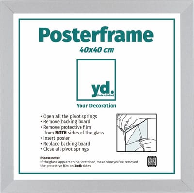 Your Decoration - Posterlijst 40x40 cm - MDF - Wit Mat - Parma