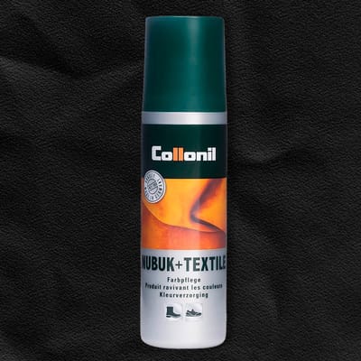 Collonil Nubuck + Textile | Frist kleuren op | Geschikt voor: Suède, Nubuck & Textiel | Kleur: Zwart | 100ml