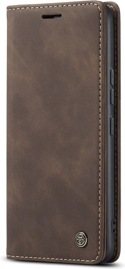 Caseme - Bookcase - Samsung Galaxy A02s/A03S - Bruin