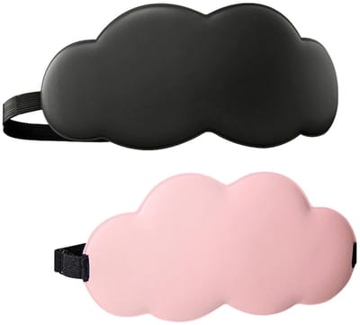 Dailygoods- Nachtmasker 3D-ontwerp - 100% Lichtblokkering - Zacht Traagschuim - Verstelbare Band - Ademend Comfort - Ultieme Slaapervaring - Slaapmasker