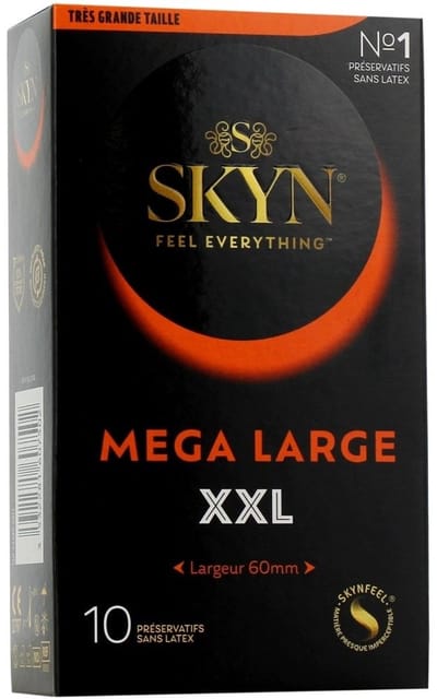 SKYN Mega Large XXL condooms (60mm) 10 condooms