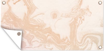 Wanddecoratie buiten Marmer - Roze - Lijn - 160x80 cm - Tuindoek