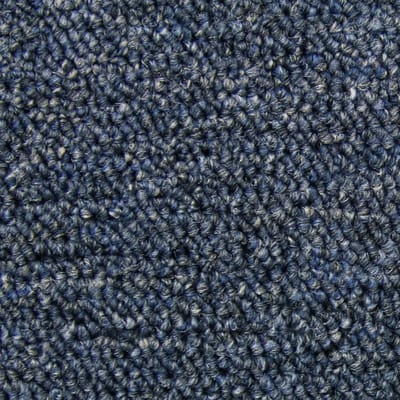 ZMR® Tapijttegels - Tapijttegels 50x50 cm - Tapijttegels Zelfklevend - Blauw - 50cm x 50cm x 1cm