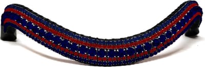 Frontriem Navy & Bordeaux Red/Full