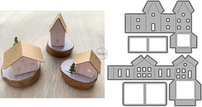 Metalen Snijmatrijs Set - Papier Stansjes - Kaarten Maken - Koolstofstaal - Zie Afbeelding - Zilver
