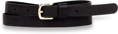 Legend Dames - Leren riem - Zwart - 85cm