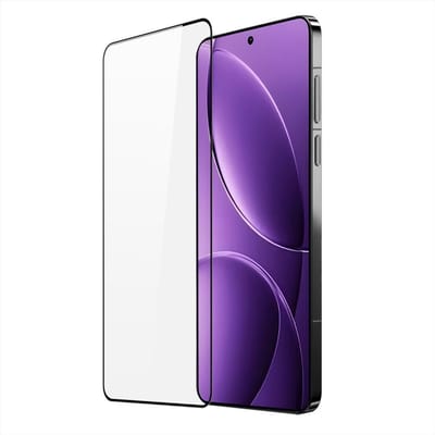 Dux Ducis Screen Protector - Geschikt voor Xiaomi Poco F7 Ultra Screen Protector - Dux Ducis Full-Cover Tempered Glass - Zwart