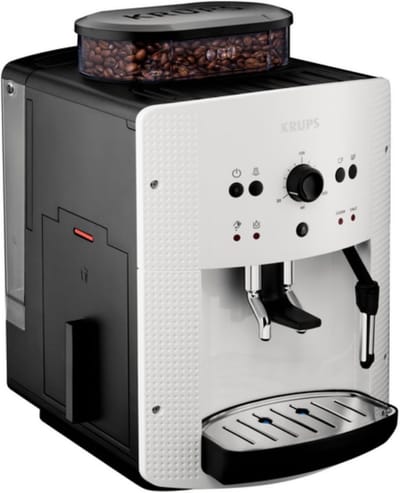 Volautomatische espressomachine - Cappuccino machine - Thuis barista worden - Compact Thermoblock systeem - 16 Liter reservoir - Wit