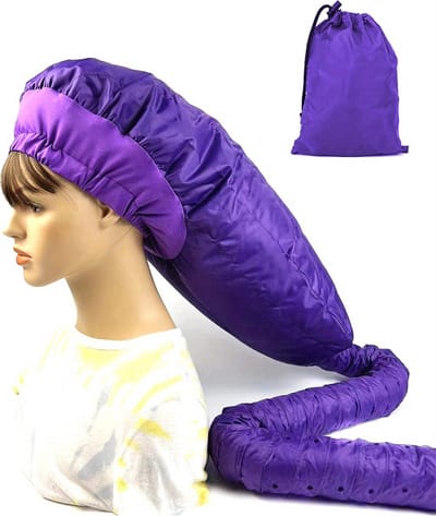 Livano Droogkap - Haardroogkap - Haardroger - Haar Steamer - Fohn - Haarstyling - Voor Krullend Haar - Paars