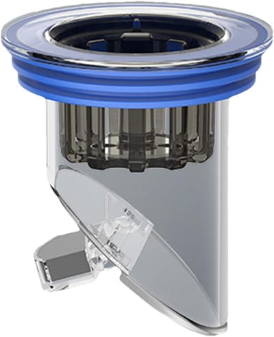 Afvoerzeef - Gootsteenstopper Keuken - Badkamer Schoonhouden - Automatisch Zelfsluitend - 32-43 mm - S-blauw