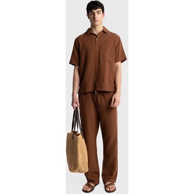Heren T-shirt met Korte Mouwen in Relaxed Fit van Katoen