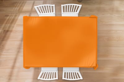 Tafelkleed - Tafellaken - 200x130 cm - Oranje - Seizoenen - Herfst - Kleur - Binnen en Buiten