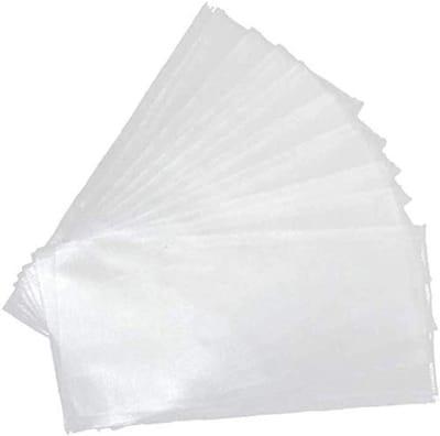 Dailygoods- Karperviszakken 100 stuks - PVA - Wateroplosbaar - Massief Aas - Boilie Rig - Visgerei Accessoires (5 x 10 cm) - Aaszakken