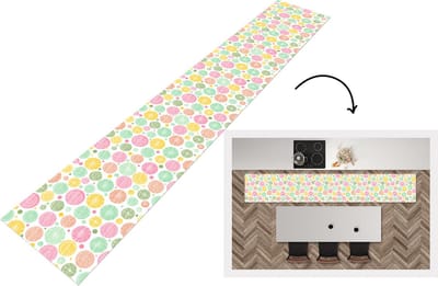 Keukenloper - Loper keuken - Regenboog - Stippen - Patroon - 300x50 cm - Keukenloper vinyl