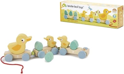 Houten Eenden Trein - Tender Leaf Toys - 18m+