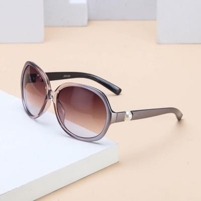 Nieuwe Klassieke Grote Ovale Vintage Zonnebril Dames Luxe Designer Kattenoog UV400 Gafas De Sol As shown in the figu