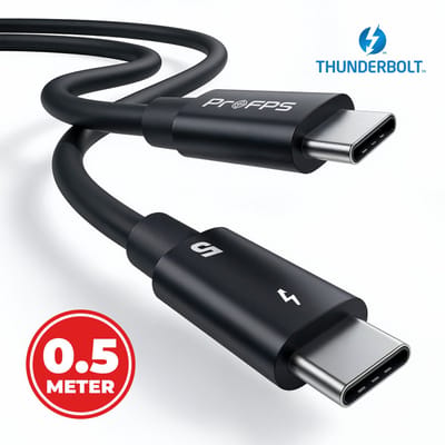 ProFPS Thunderbolt 5 Kabel - 0.5 Meter - 80Gbps
