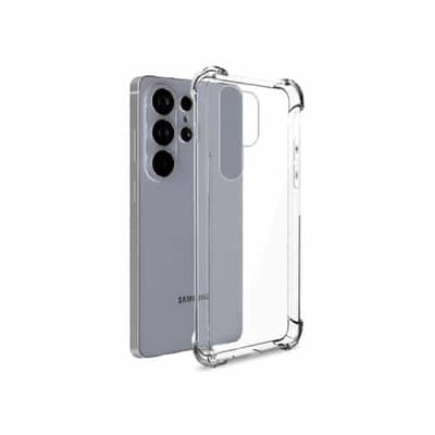 Zanaé - Backcover Antishock hoesje - Geschikt voor Samsung S26 Ultra - Siliconen - Transparant