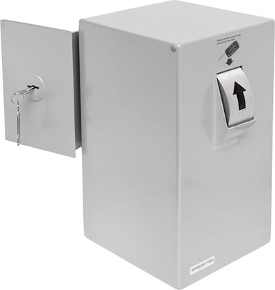Keysecuritybox KSB102 opbouw sleutel afstortkluis