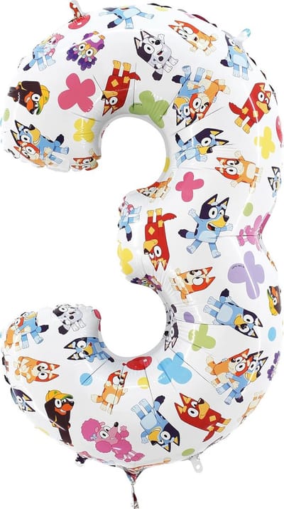 Grote Folie Ballon Nummer 26 Inch (66cm) - Kindertaart Verjaardag Decoratie
