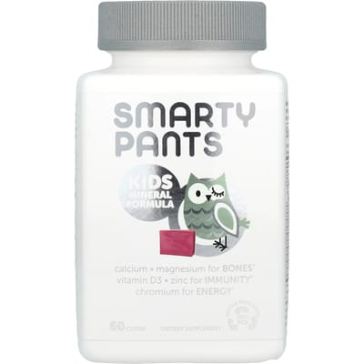 SmartyPants, Kinderen Mineraal Formule, Gemengde Bes, 60 Kauwtabletten