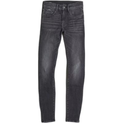 G-STAR 3301 Skinny Wmn Dames Jeans - faded black magnet