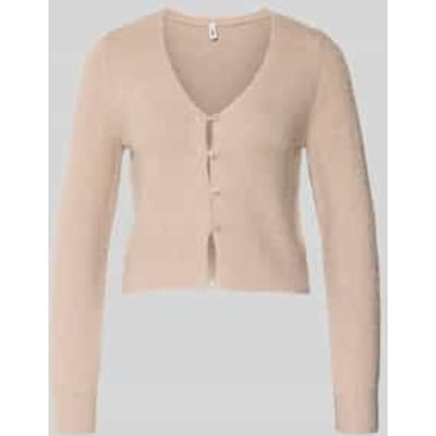 ONLY - ONLKERRY LS V-NECK BUTTON CARDIGAN KNT - Dames - Cardigans