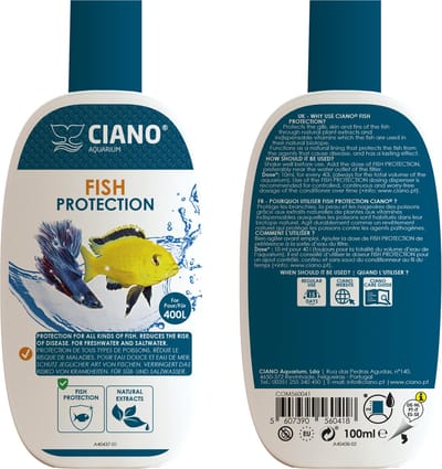 Ciano - Waterverbeteraar - Vissen bescherming - Aquarium - 100ml
